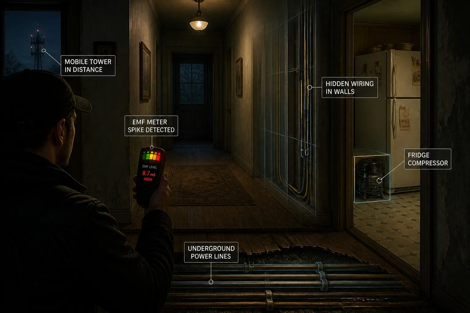 10 Unusual Signal Sources That Can Cause EMF Spikes — And How to Tell If They’re Paranormal