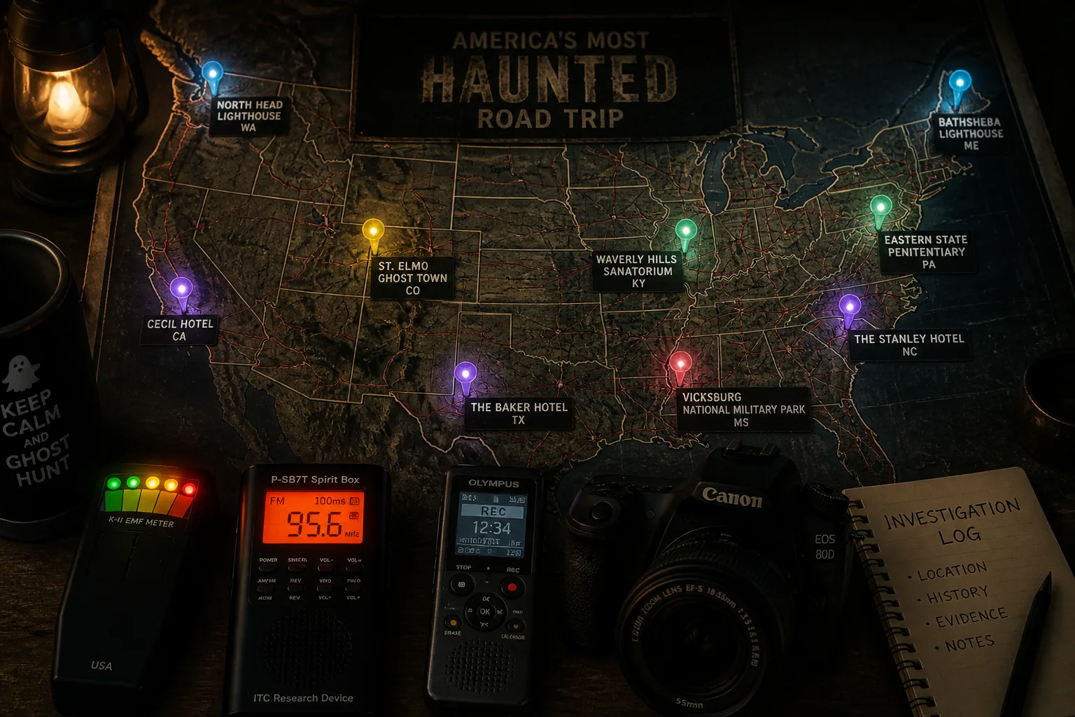Best Ghost Hunting Routes Across the U.S. to Test and Improve Your Gear