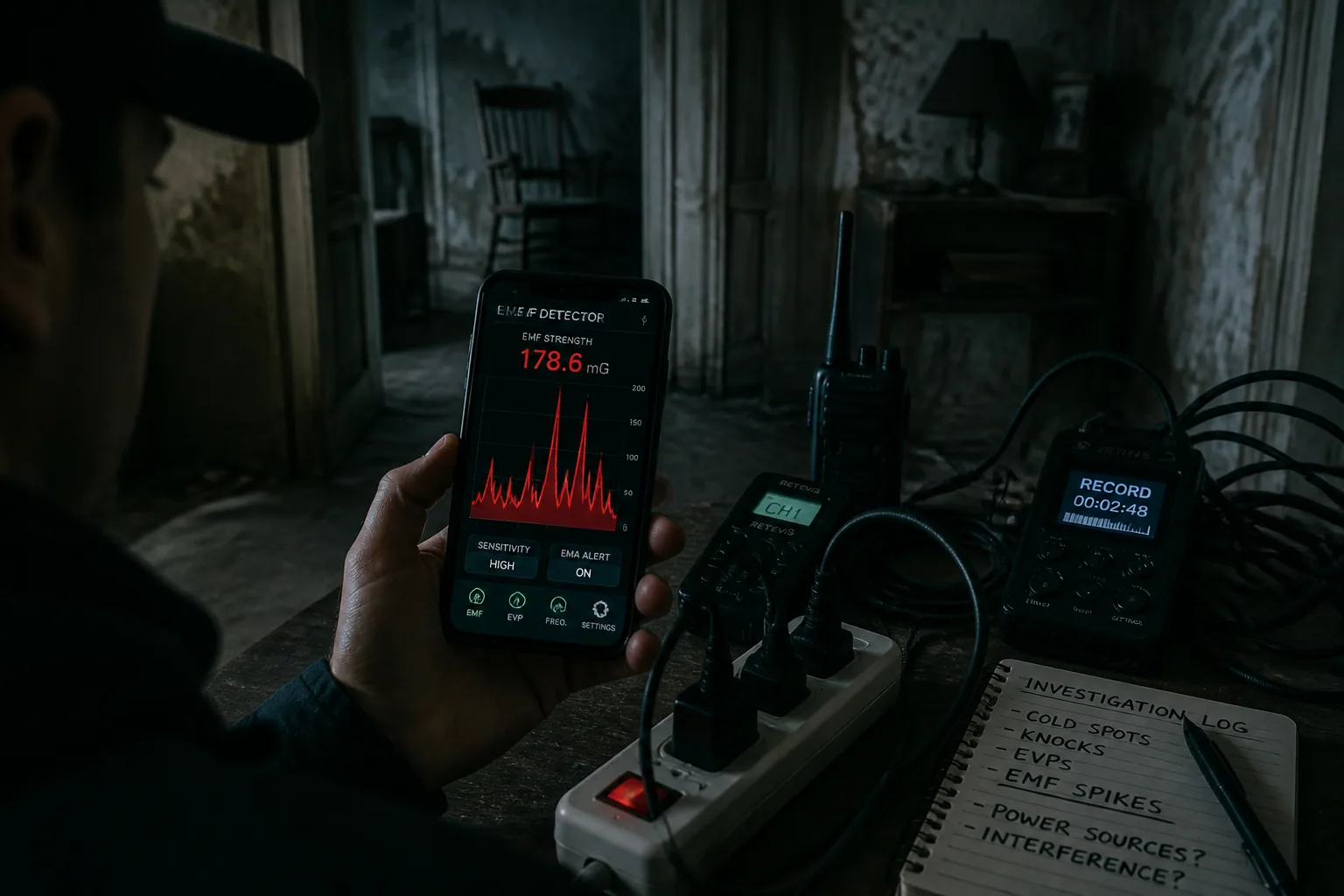 Debunking the Ghost Detector: How Common Sensor Glitches Mislead Investigators—And How to Tell the Difference