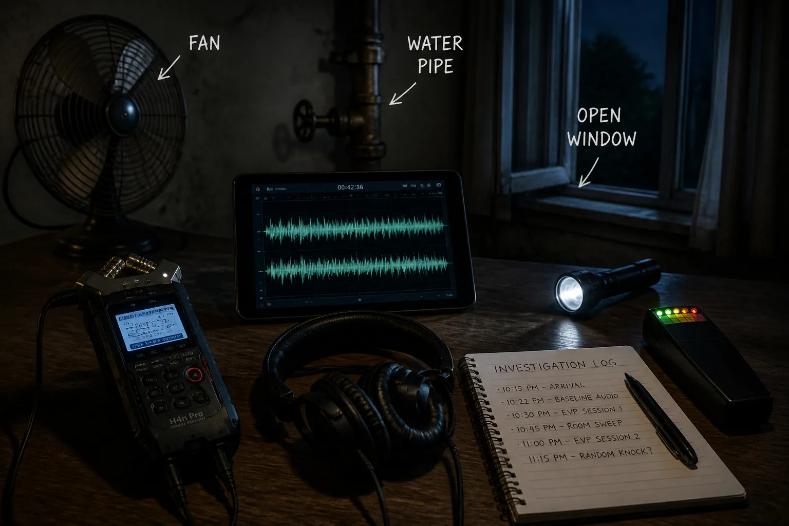 Ghost Hunting Audio Mastery: How Ambient Sounds, Frequencies & Binaural Beats Can Transform Your EVP Results
