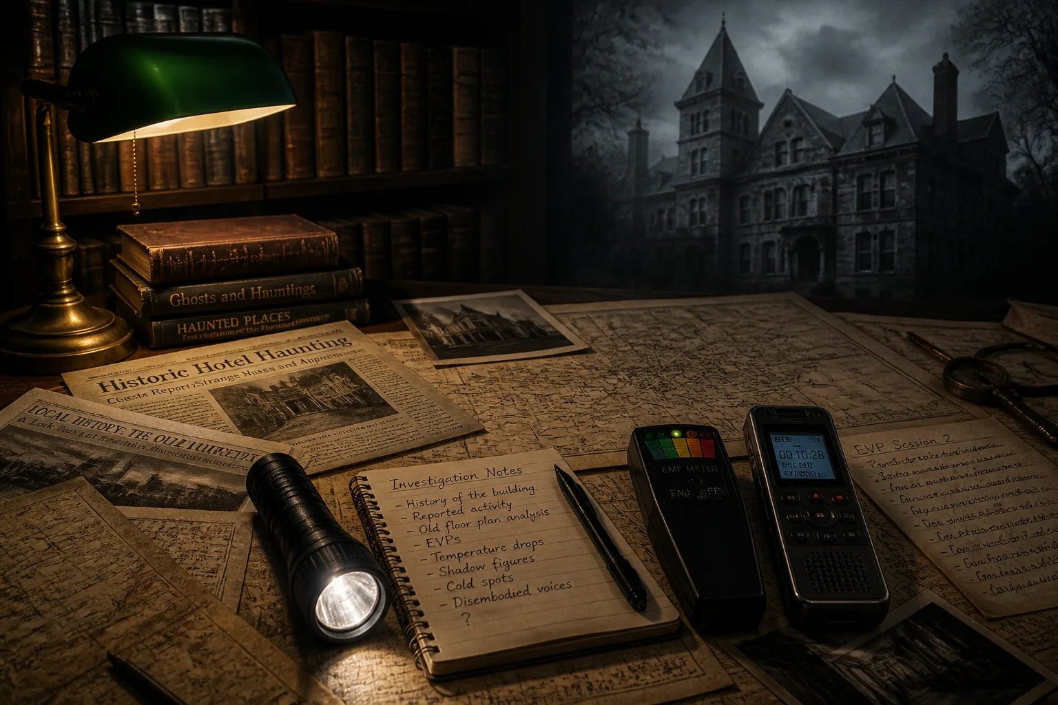 Haunted Histories: How to Research Paranormal Events for More Meaningful Ghost Hunts