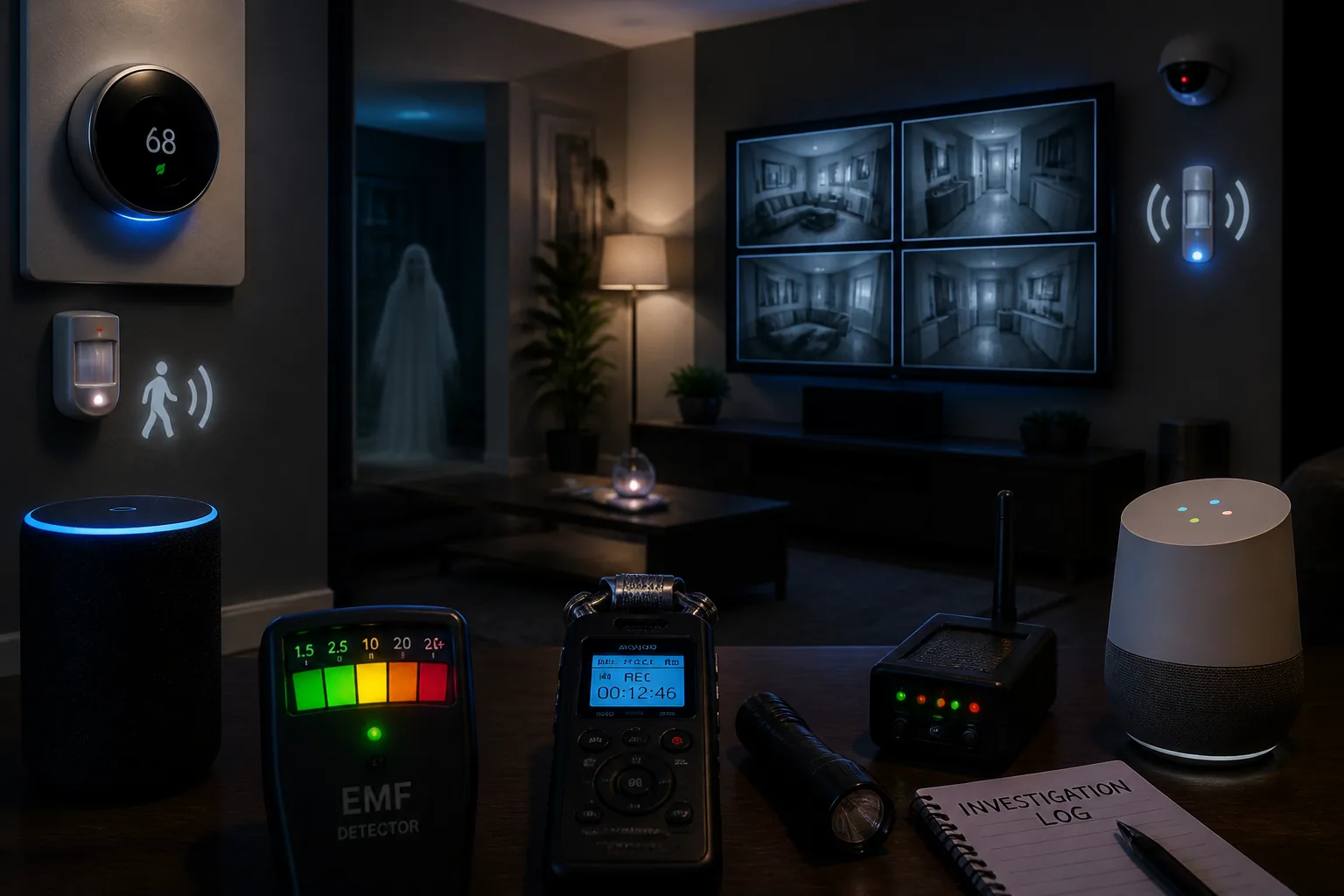 Haunted House Tech Secrets: How Smart Homes Are Making Ghost Hunters’ Gadgets Smarter