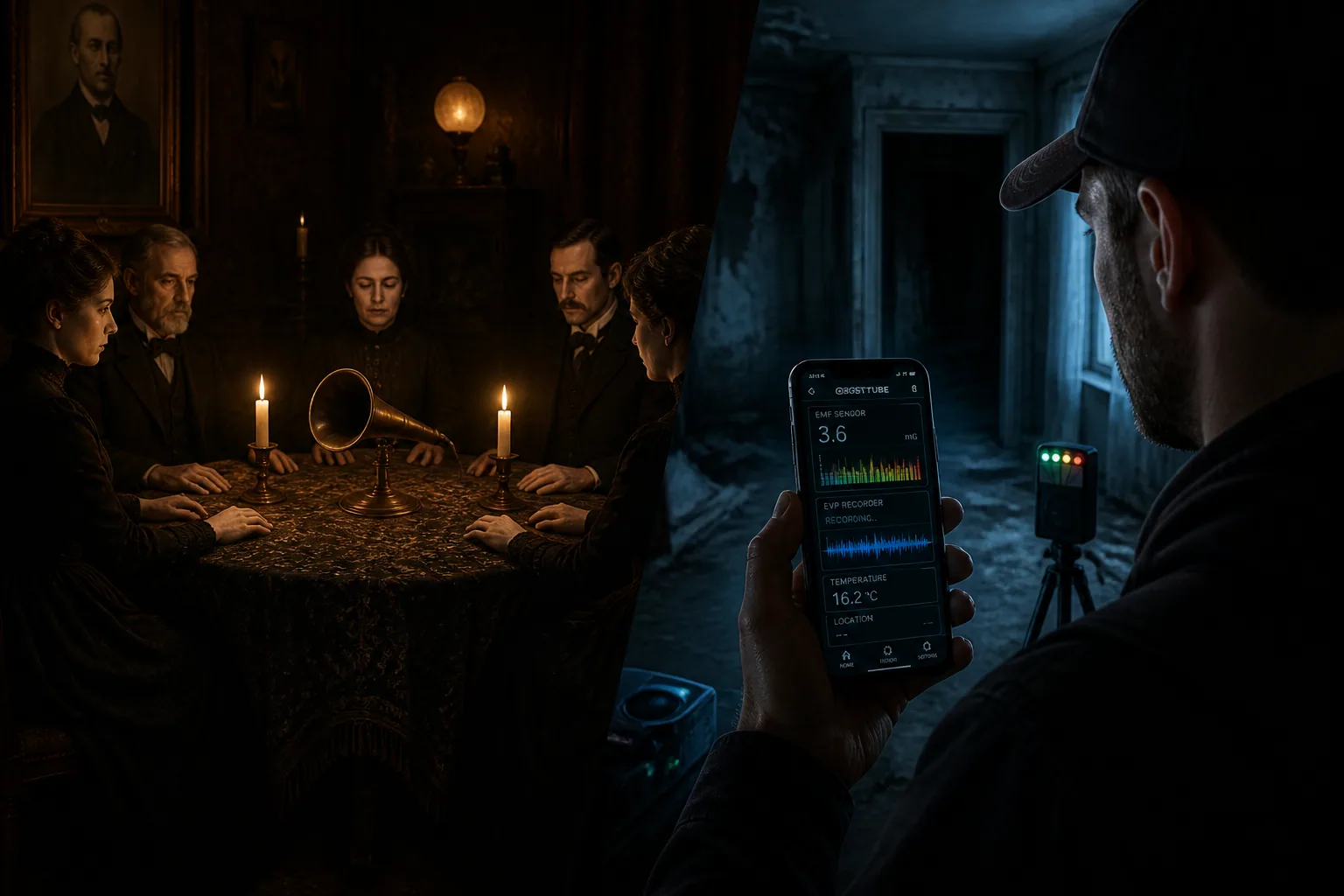 How Ghost Hunting Evolved: From Séances to Sensor Apps