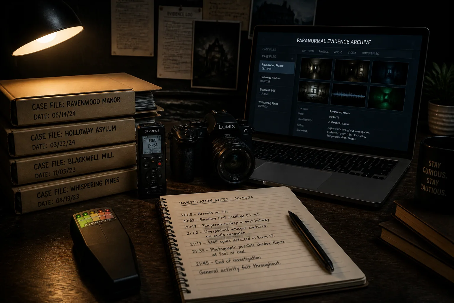 How to Create a Ghost Hunting Portfolio: Building a Credible Investigation Archive