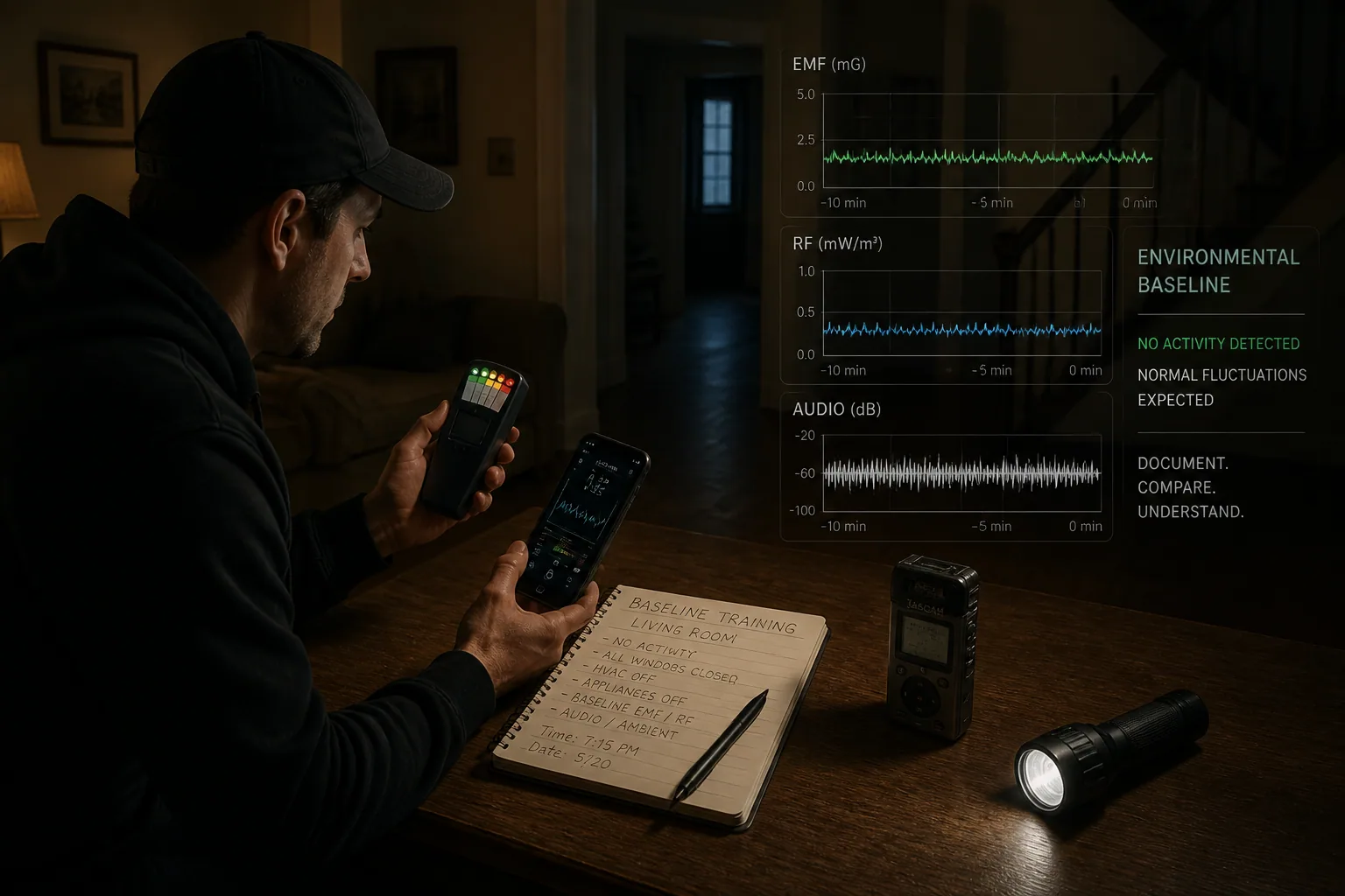 How to Incorporate Ambient Sensor Training into Ghost Hunting Practice
