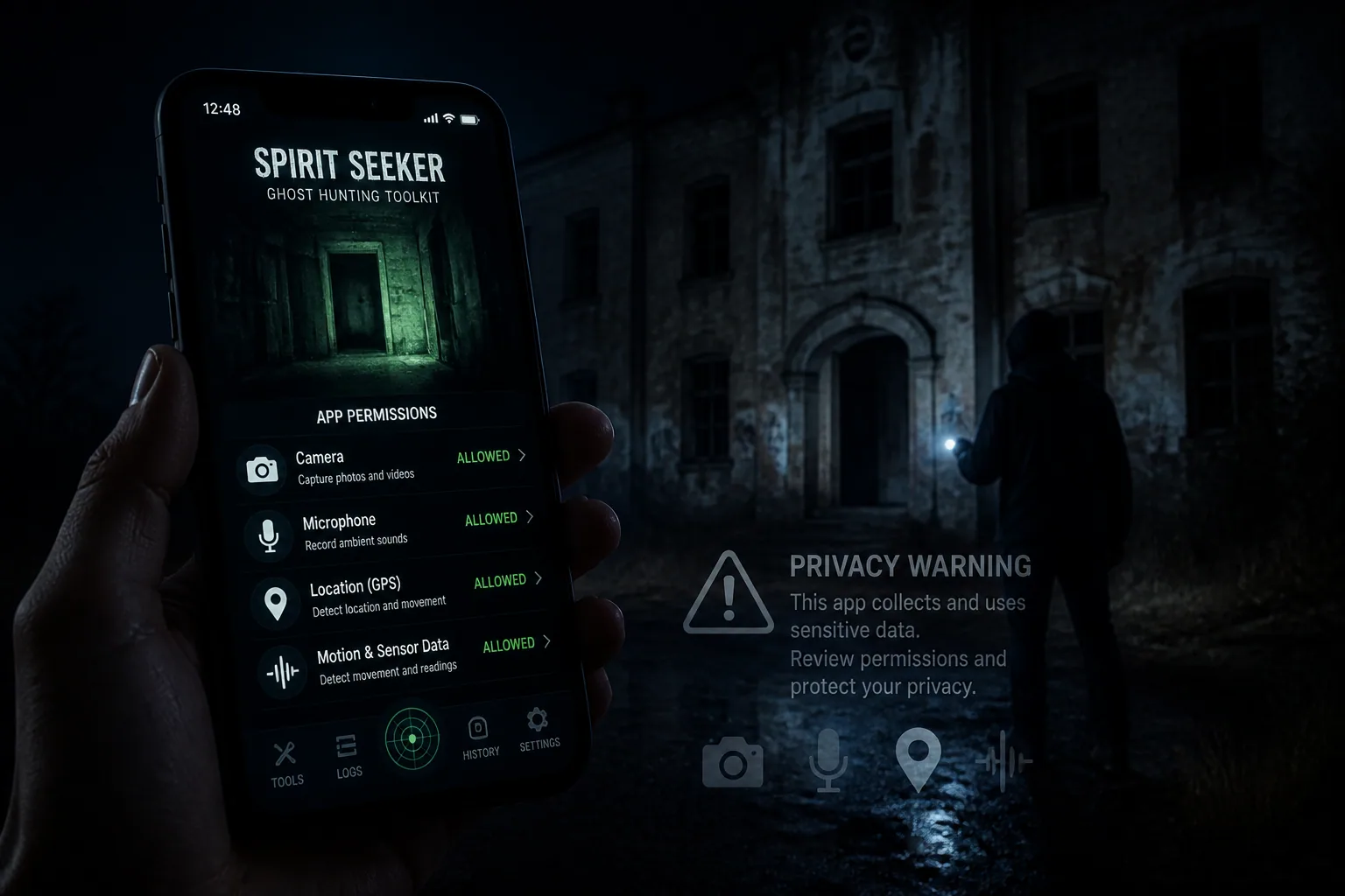 Smartphone Ghost Hunting: How to Use Paranormal Apps Without Giving Up Your Privacy