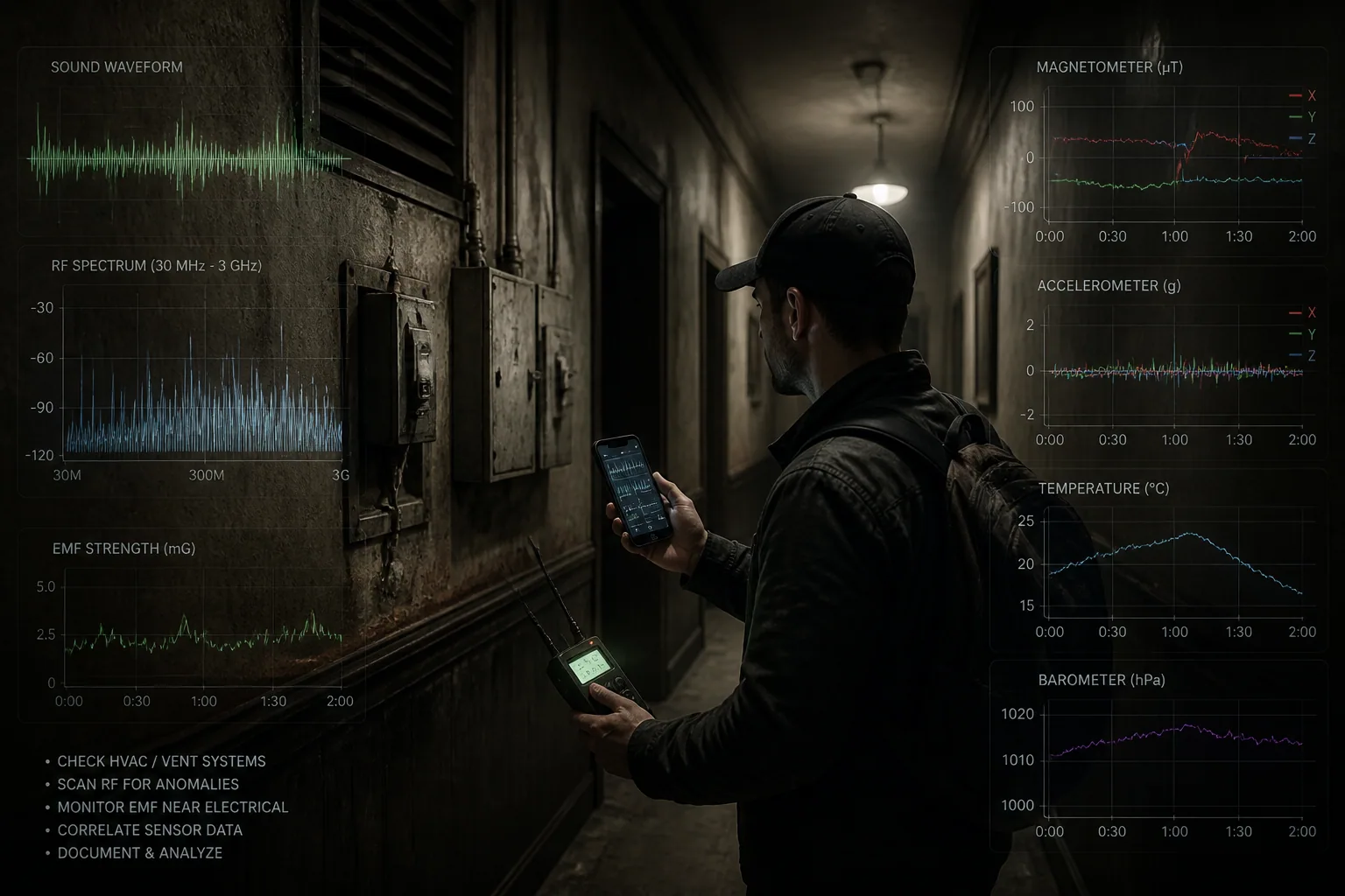 The Hidden World of Paranormal Frequency: How Ultrasound, Infrasound & RF Create Ghostly False Positives