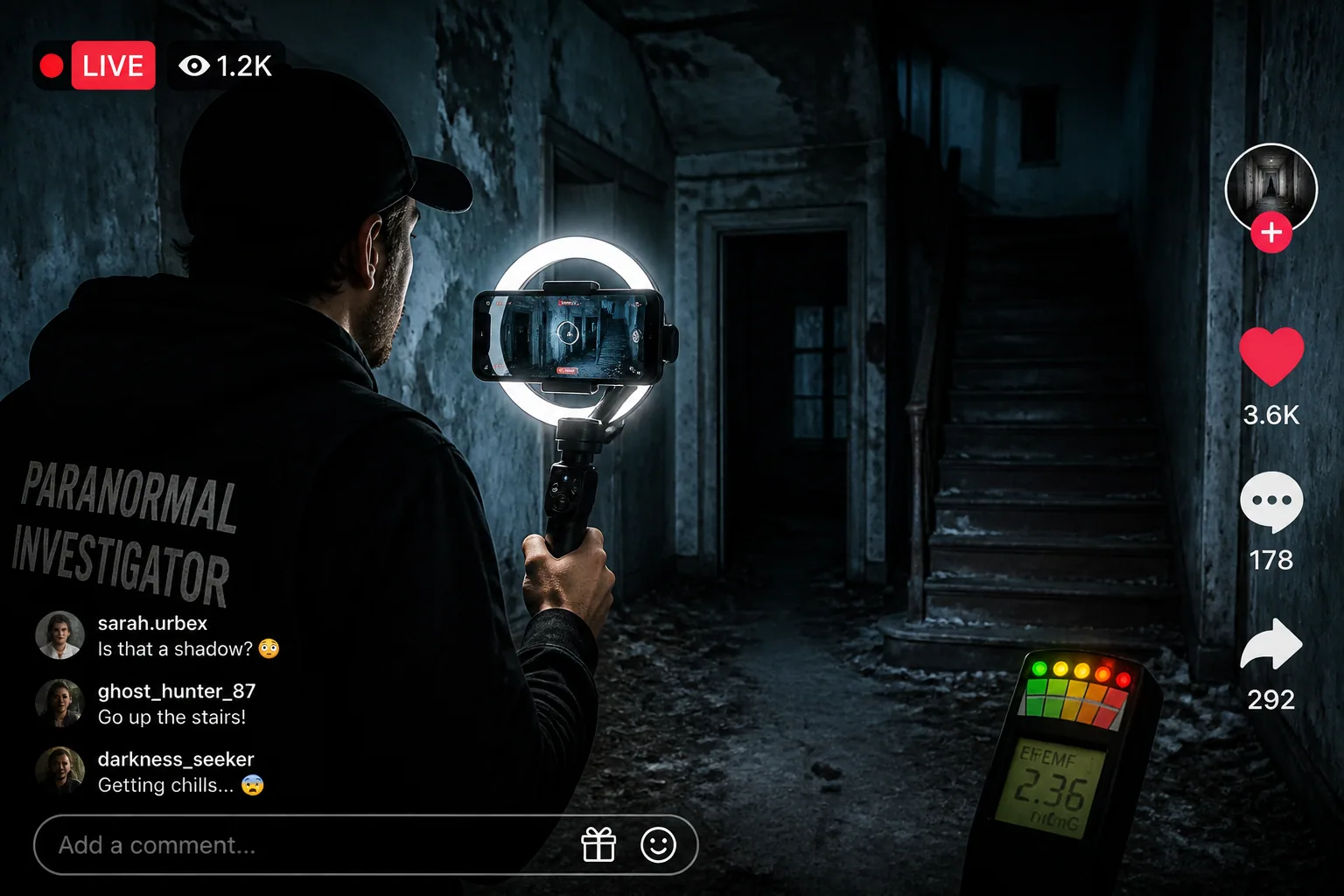 When Ghosts Go Viral: How Social Media Shapes Modern Paranormal Investigations