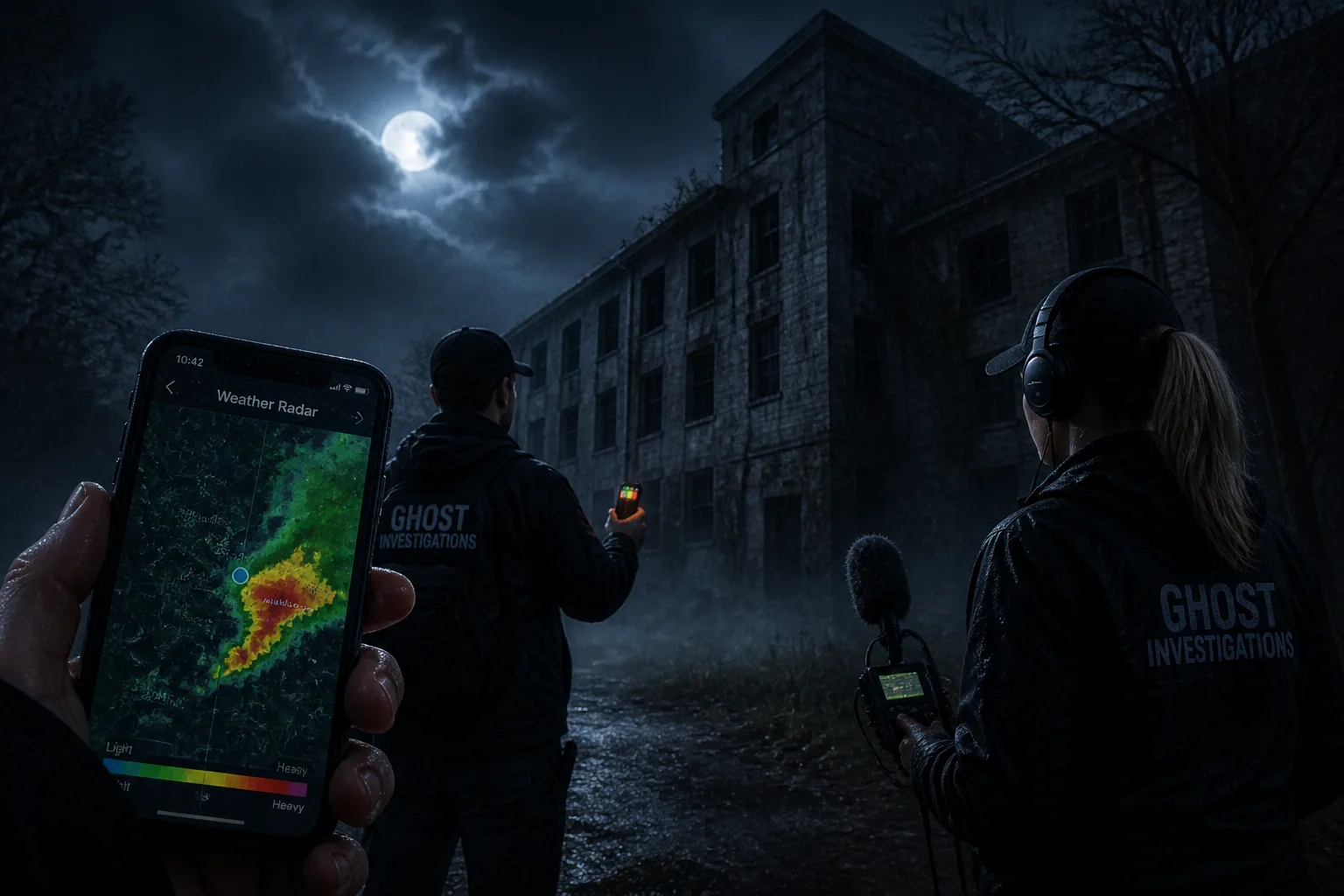 When the Weather Whispers: How Weather Conditions and Forecasts Impact Your Ghost Hunting Results